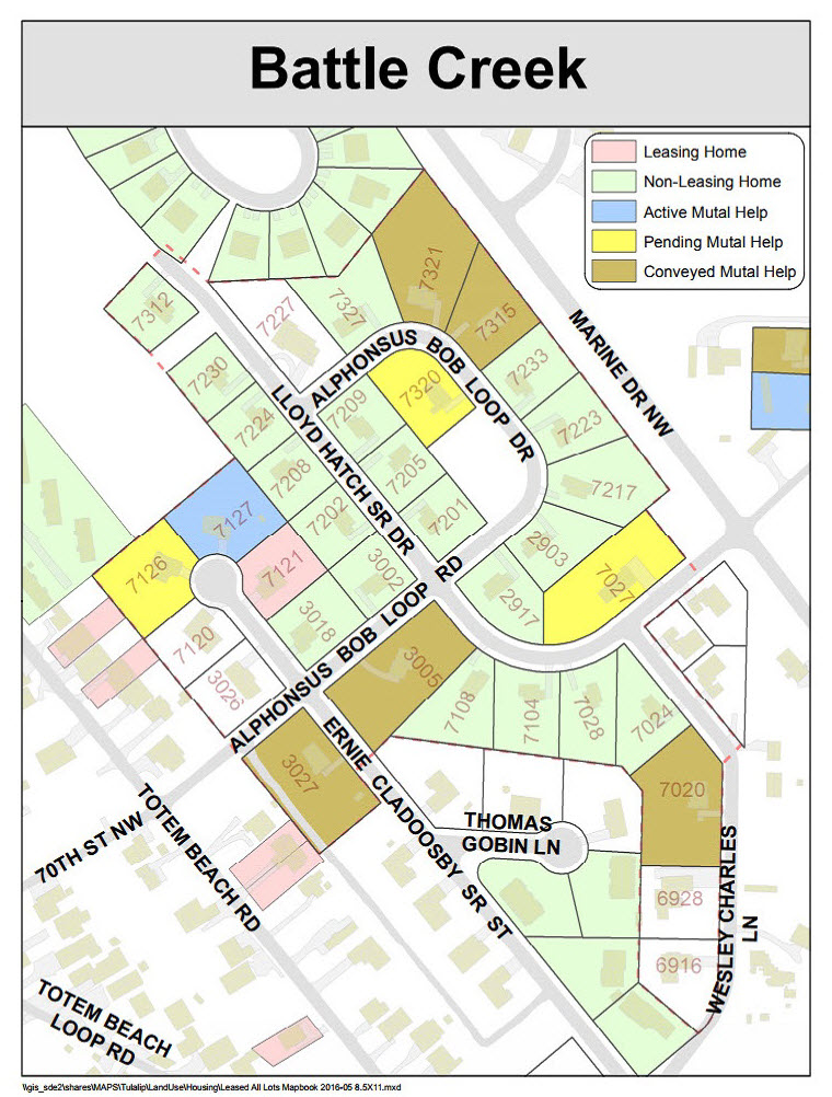 HUD Housing Battle Creek map