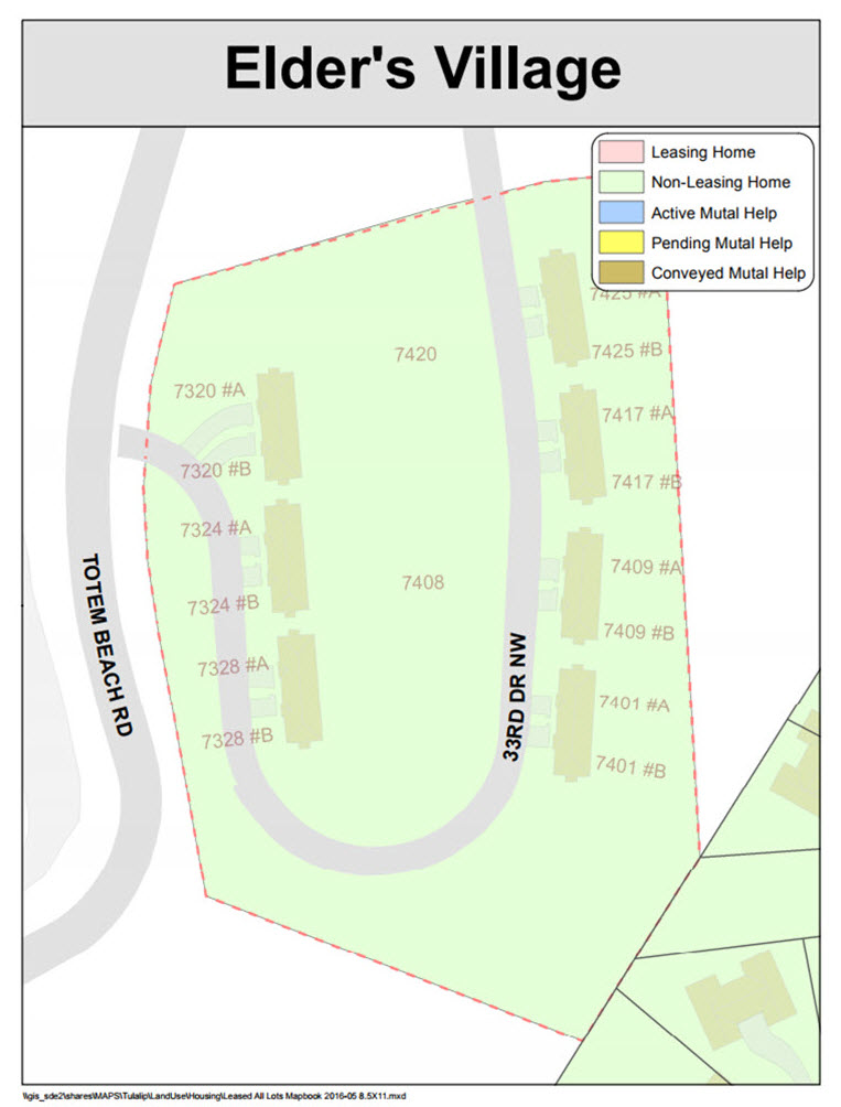 HUD Housing Elders Village map