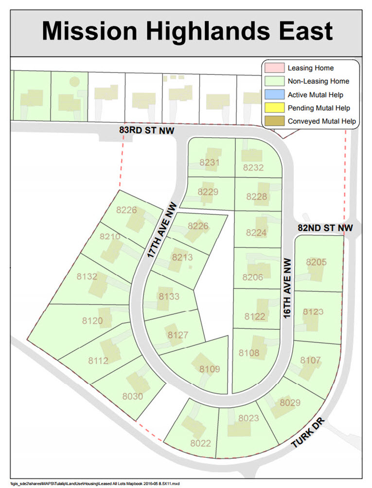 HUD Housing maps Mission Highlands East map