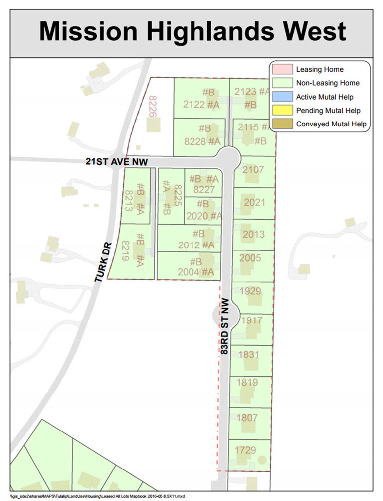 HUD Housing maps Mission Highlands West map