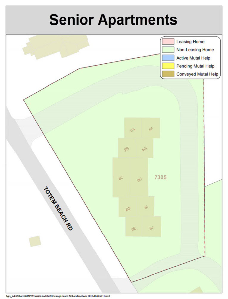 HUD Housing Senior Apartments map