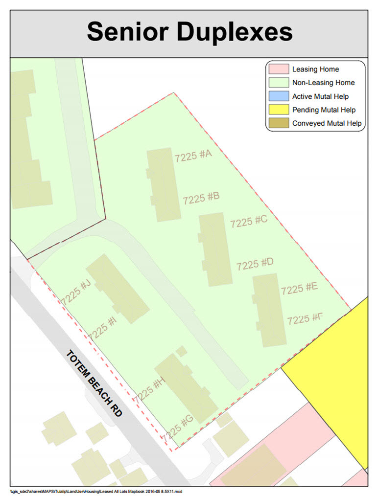 HUD Housing Senior Duplexes map