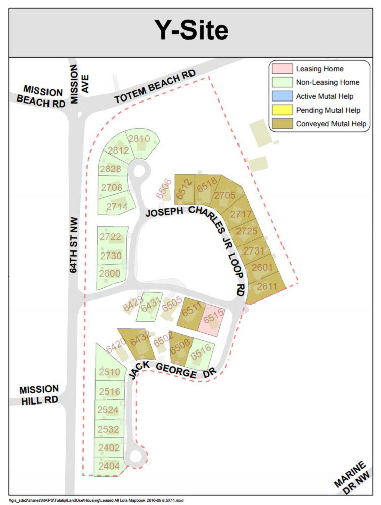 HUD Housing Y-Sites map